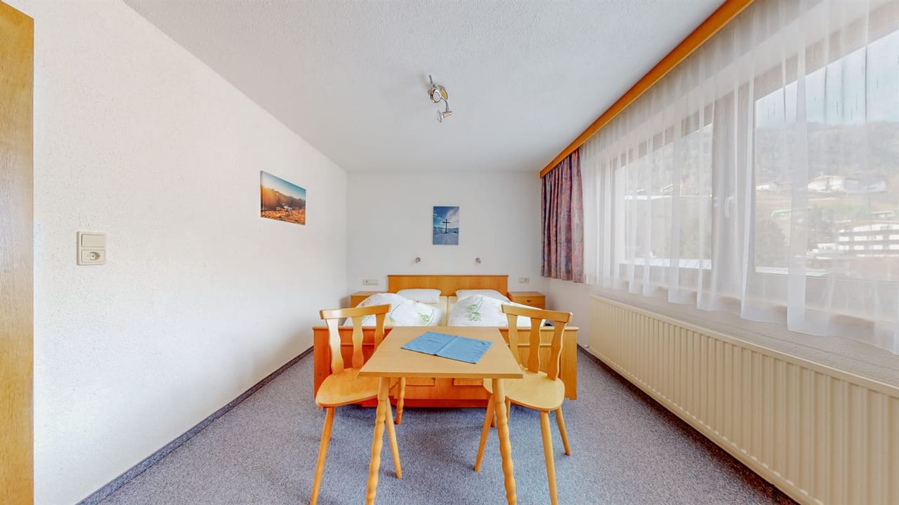 Schlafzimmer im Apartment Gipfelglück
